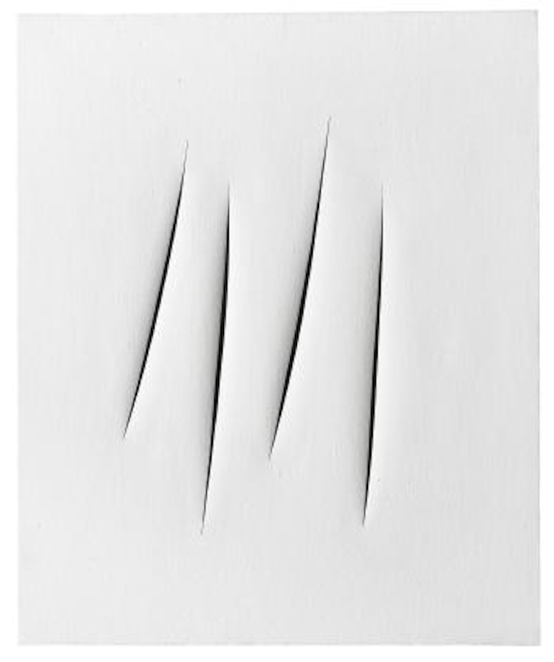 Concetto Spaziale, Attese by Lucio Fontana