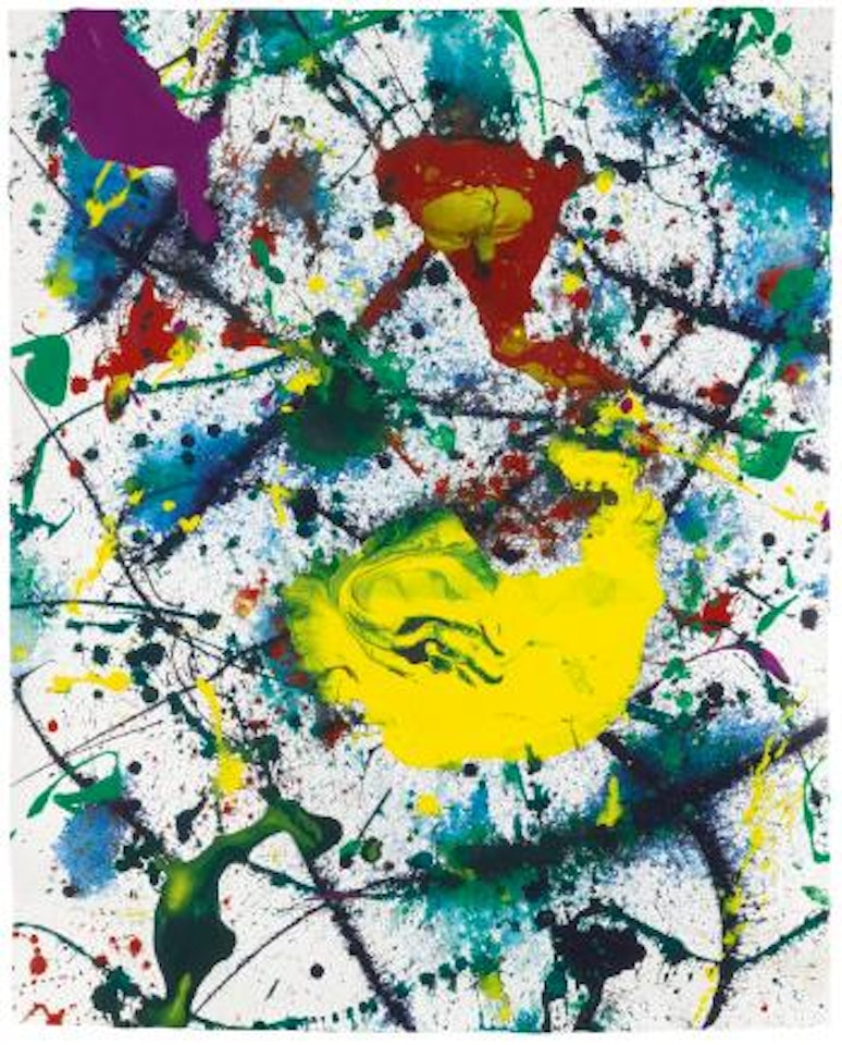 Jaune Sacre by Sam Francis