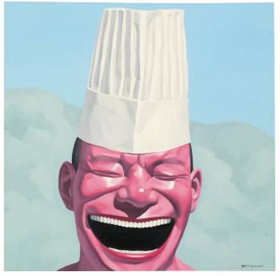 Untitled (From The Hats Series) by Yue Minjun