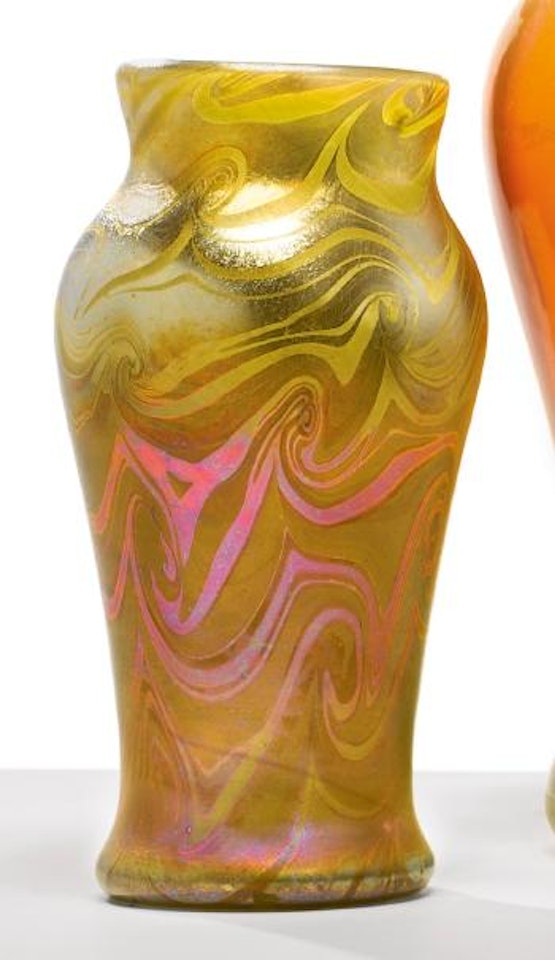 Decorated Vase by Tiffany Studios