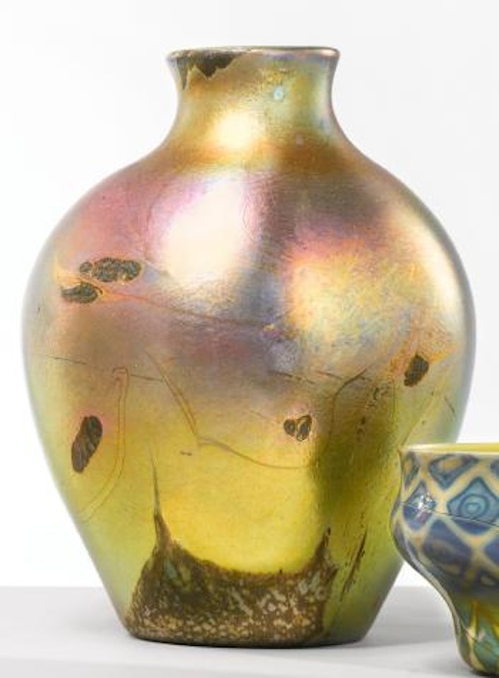 A Monumental 'Cypriote' Vase by Tiffany Studios