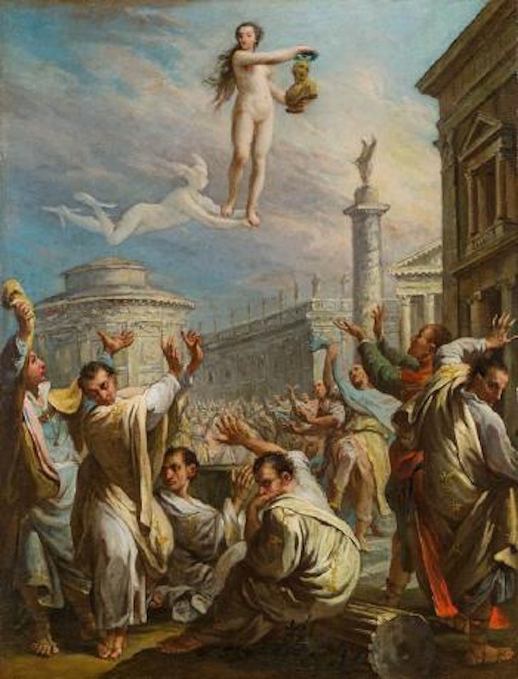 Apotheose des Augustus by Venetian School