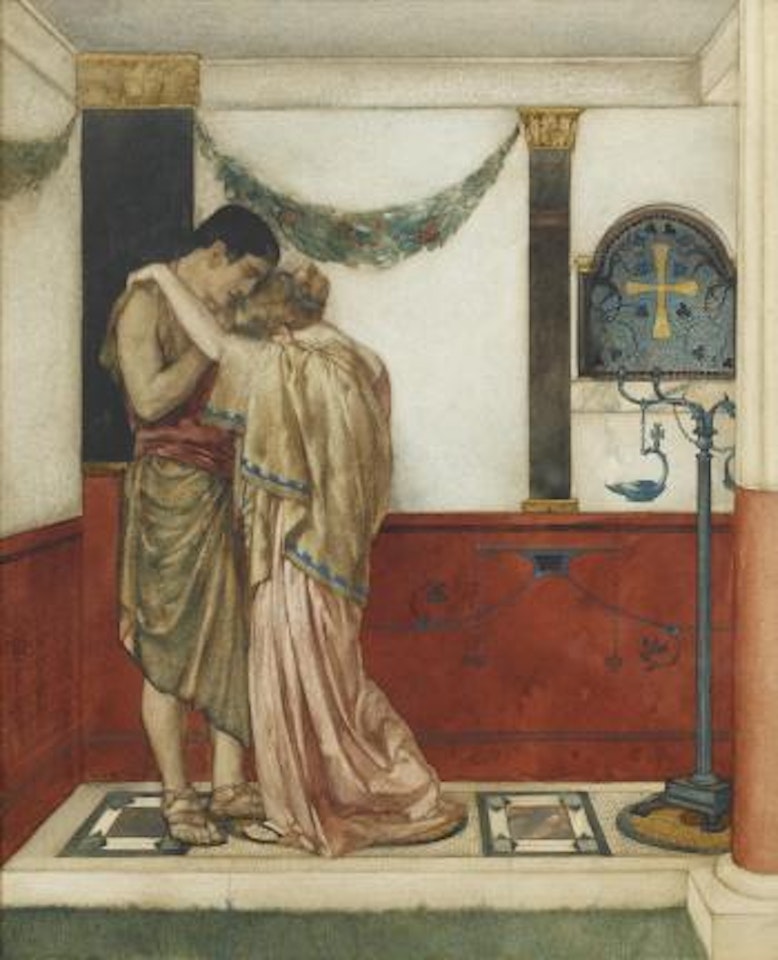 Scene from Canterbury Tales by William Russell Flint