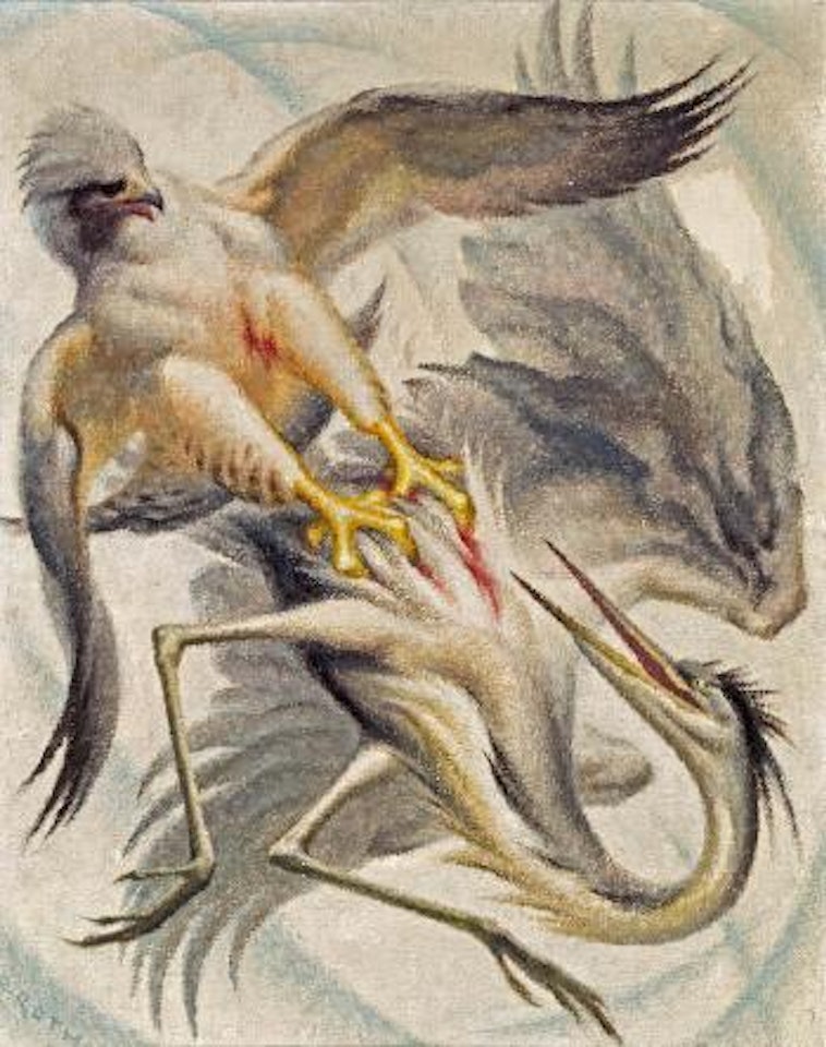 Luftkampf by Norbertine Bresslern-Roth