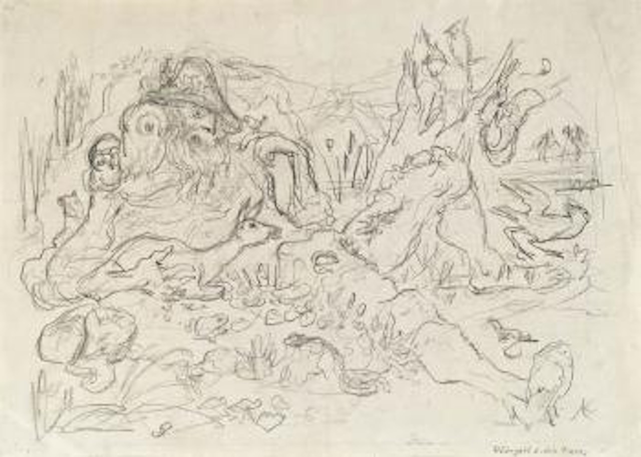 Rübezahl und die Tiere by Alfred Kubin
