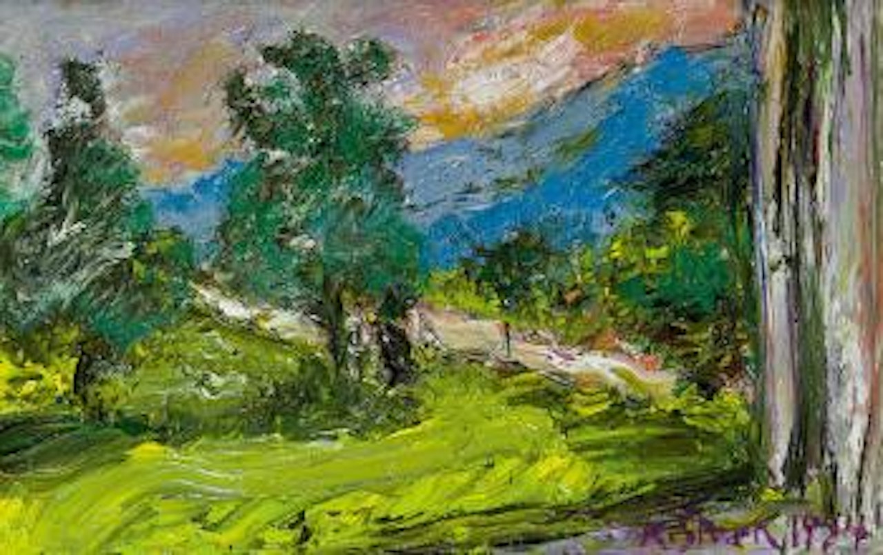 Landschaft by Karl Stark