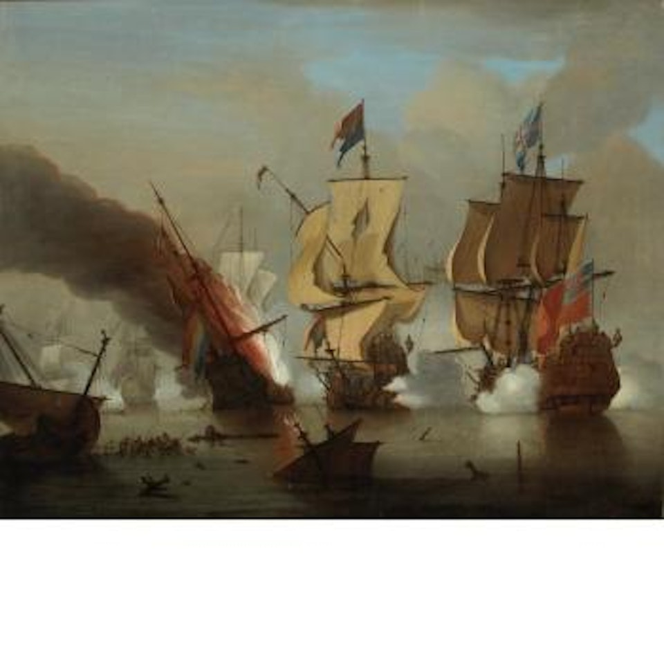The Battle of Texel by Peter Monamy