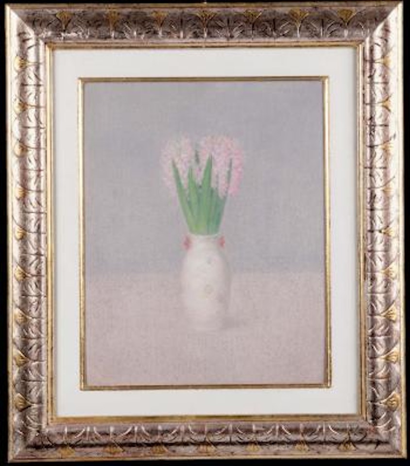 Vaso con giacinti by Antonio Bueno
