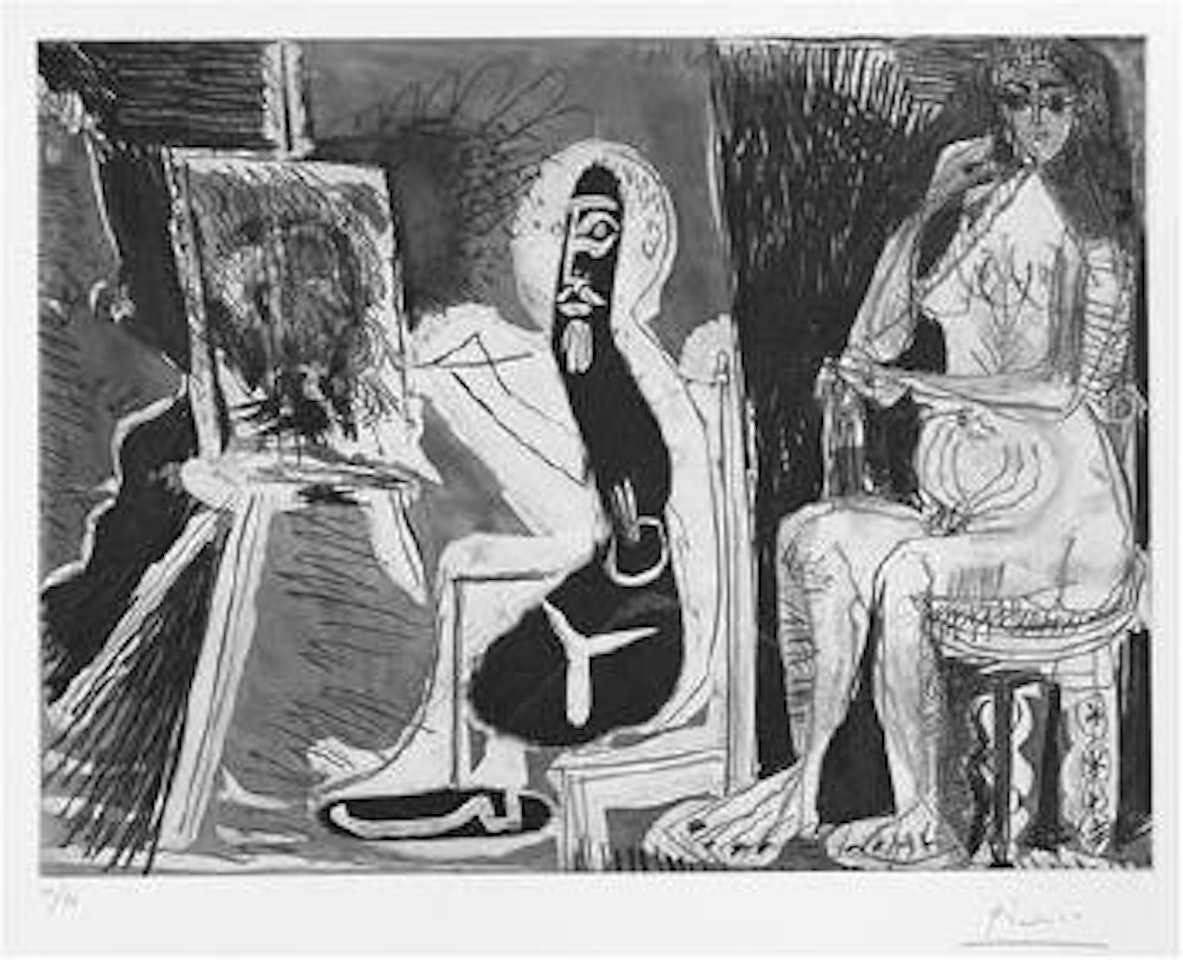 Dans l'Atelier by Pablo Picasso