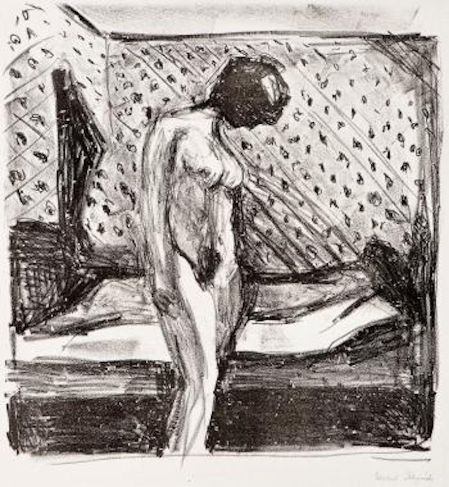 August Strindberg by Edvard Munch