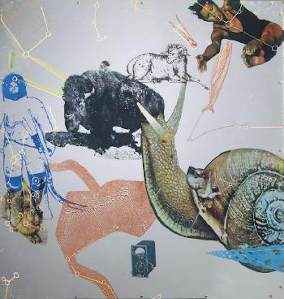 Star quarters n. IV by Robert Rauschenberg