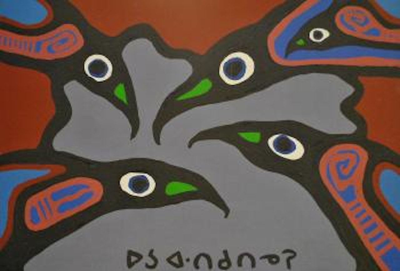 Birds by Norval Morrisseau