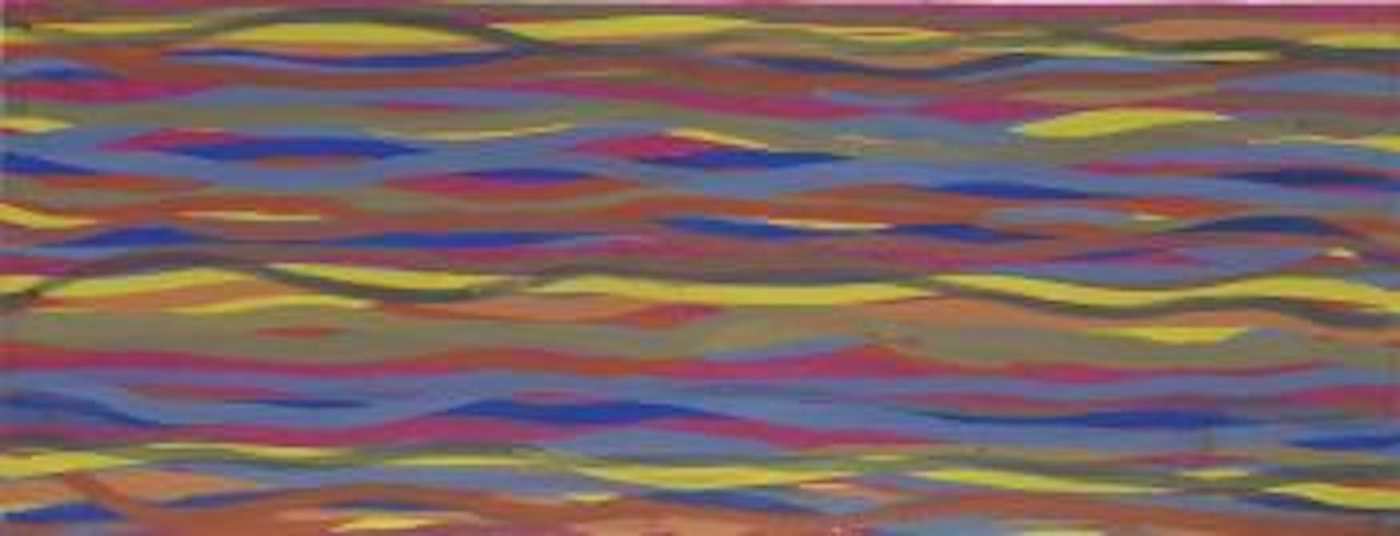 Tangled bands by Sol LeWitt