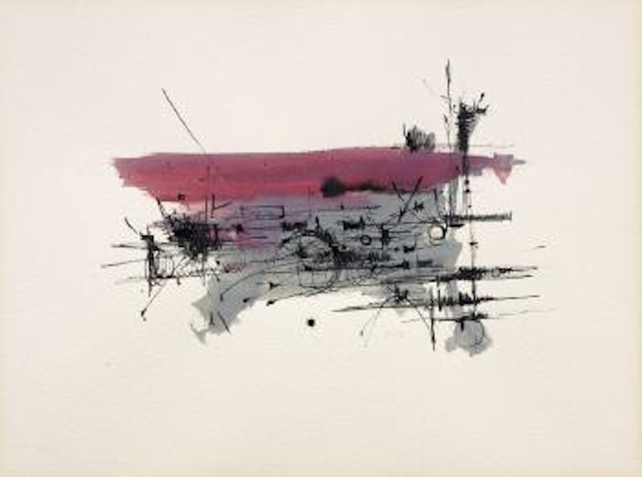Composition by Georges Mathieu