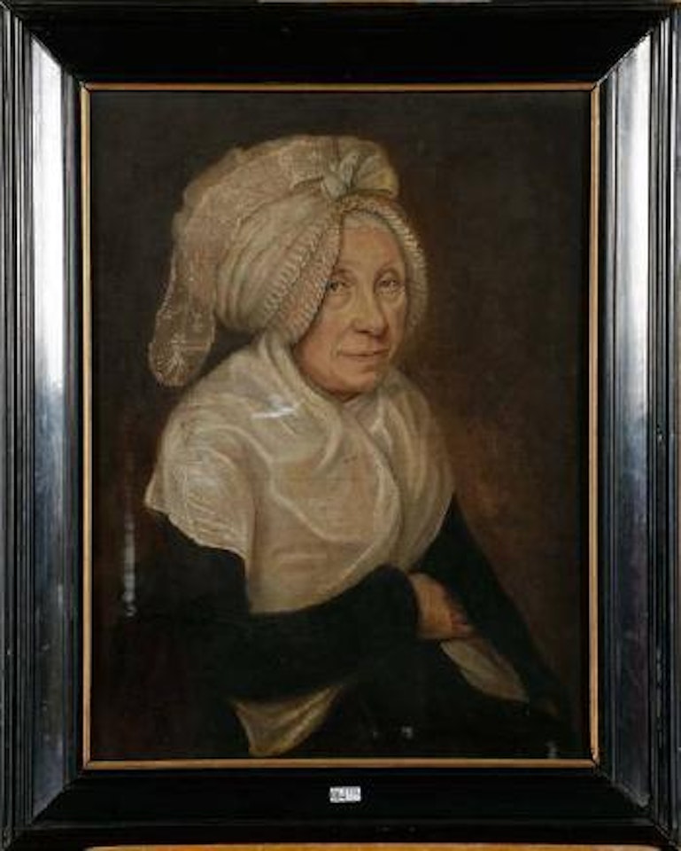 Portrait d’une dame à la coiffe blanche by Jean-Baptiste Greuze