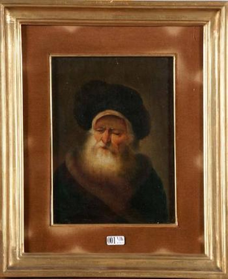 Portrait d’un vieux rabin by Christian Wilhelm Ernst Dietrich