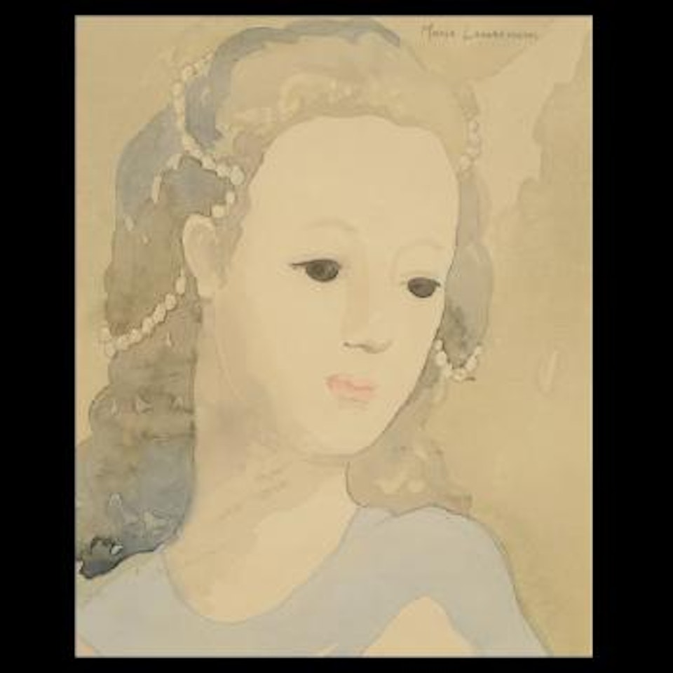 Portrait of a Lady by Marie Laurencin