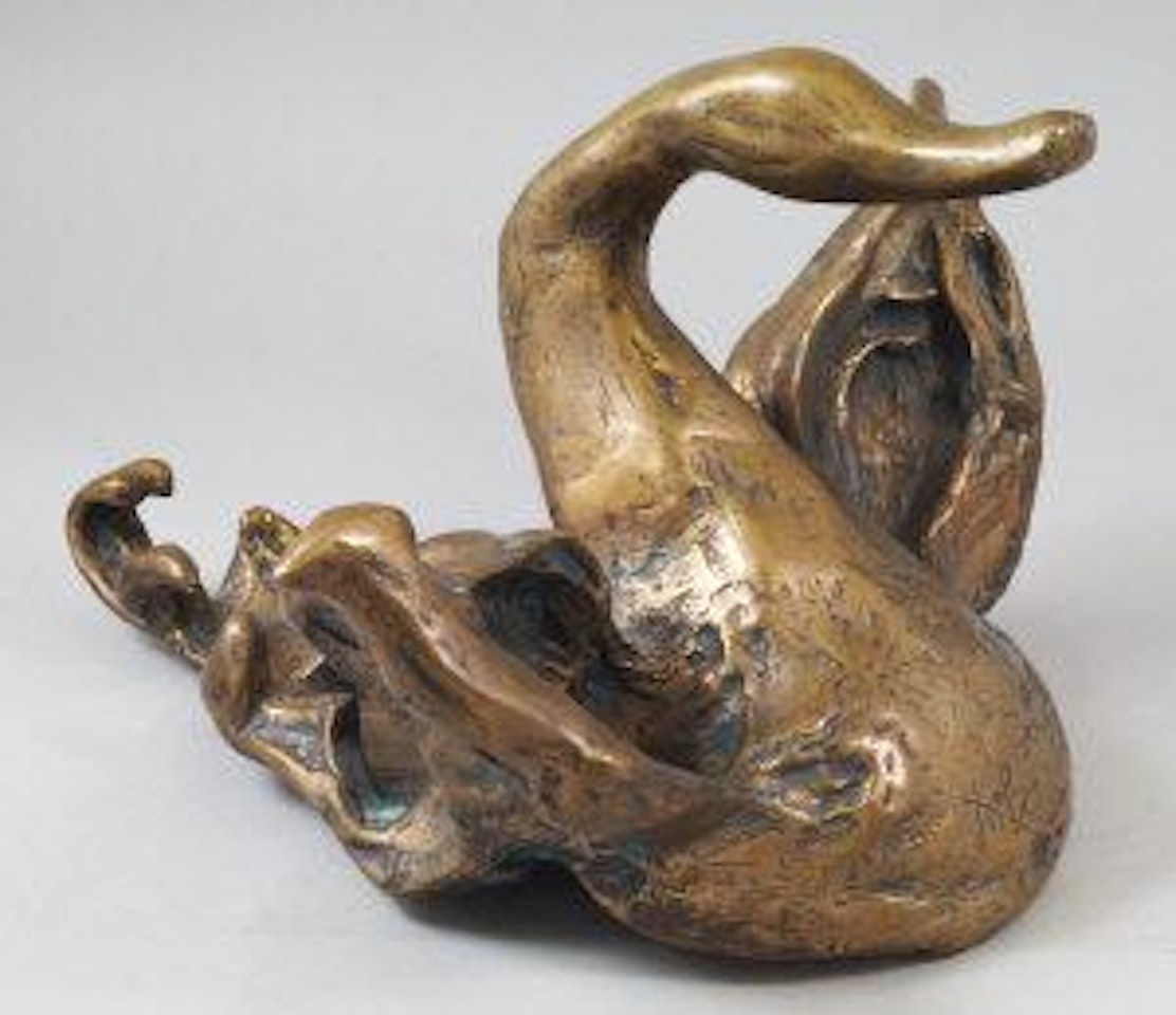 Dragon, swan, elephant by Salvador Dali