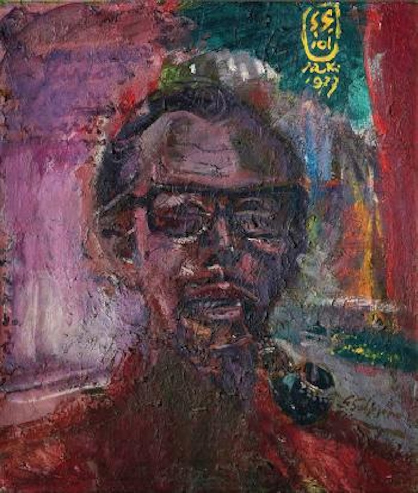 Self-portrait by Sindutomo Sudjojono