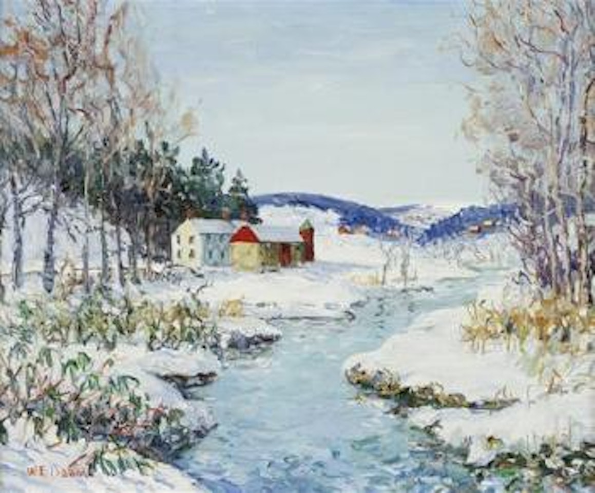 Pennsylvania Hills, Winter by Walter Emerson Baum