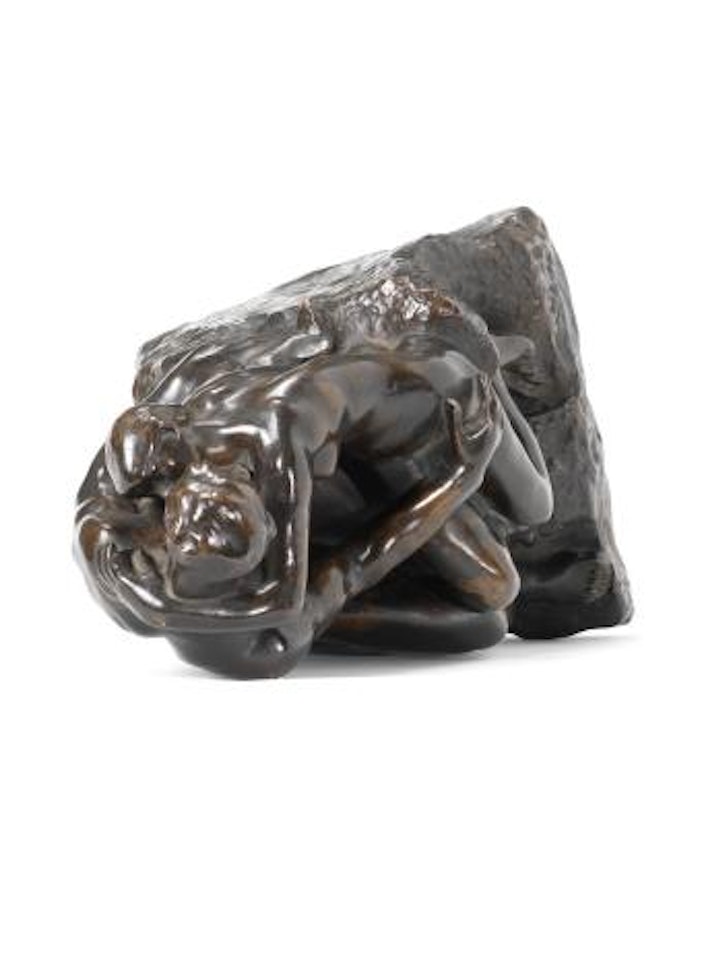 Le baiser, 4ème réduction ou petit modèle by Auguste Rodin