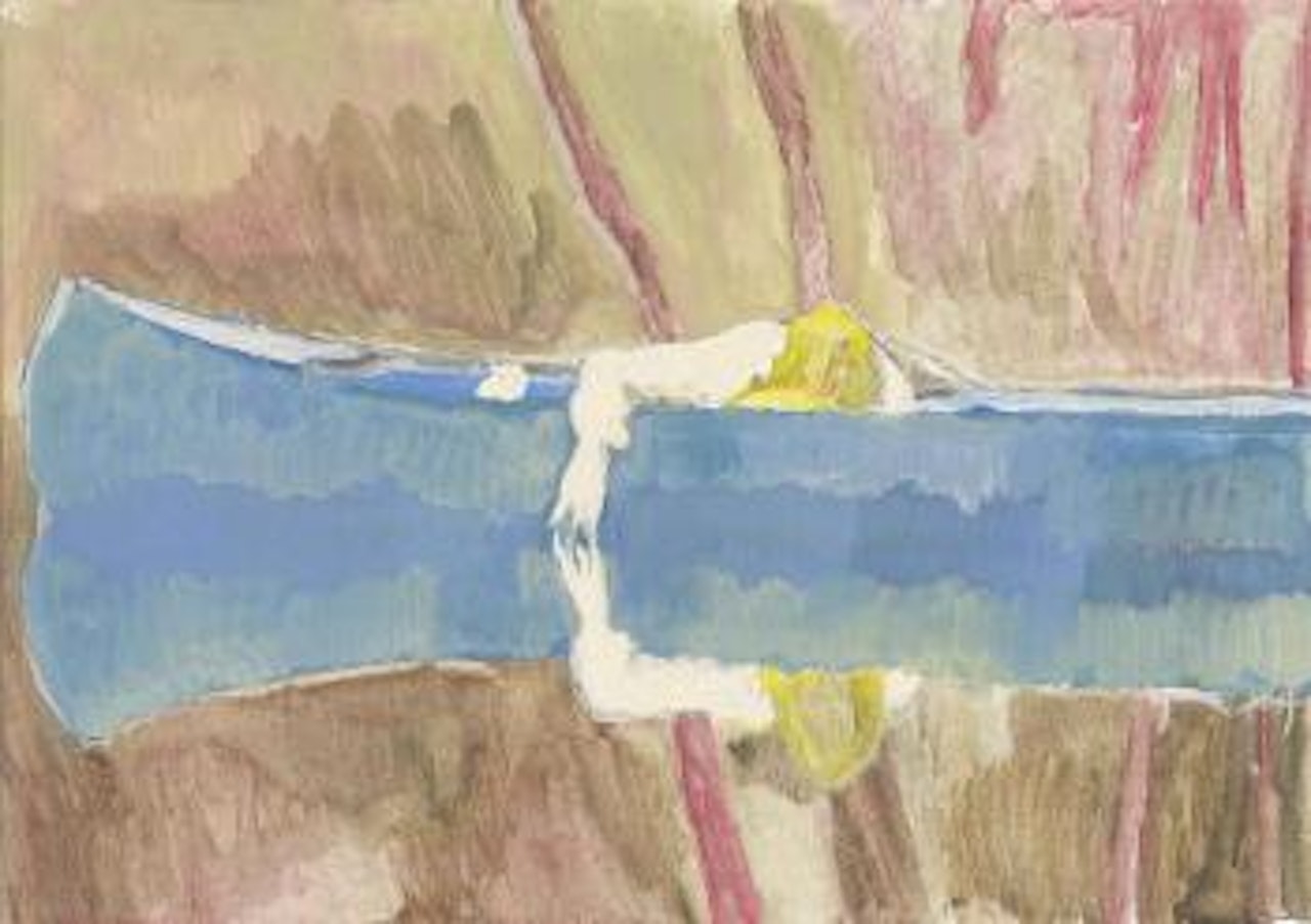 Canoe Lake by Peter Doig