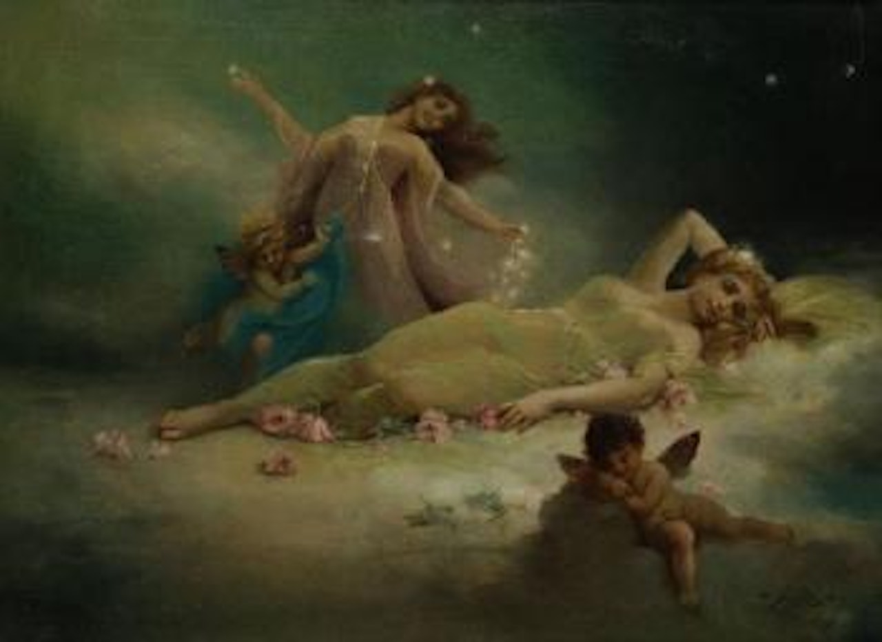 Le rêve by Hans Zatzka