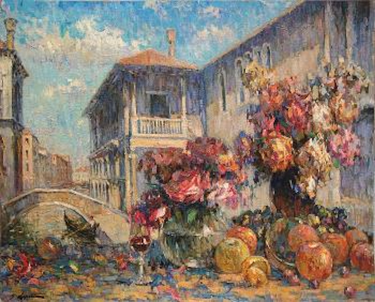 Composition à Venise by Georgij Aleksandrovic Lapschin