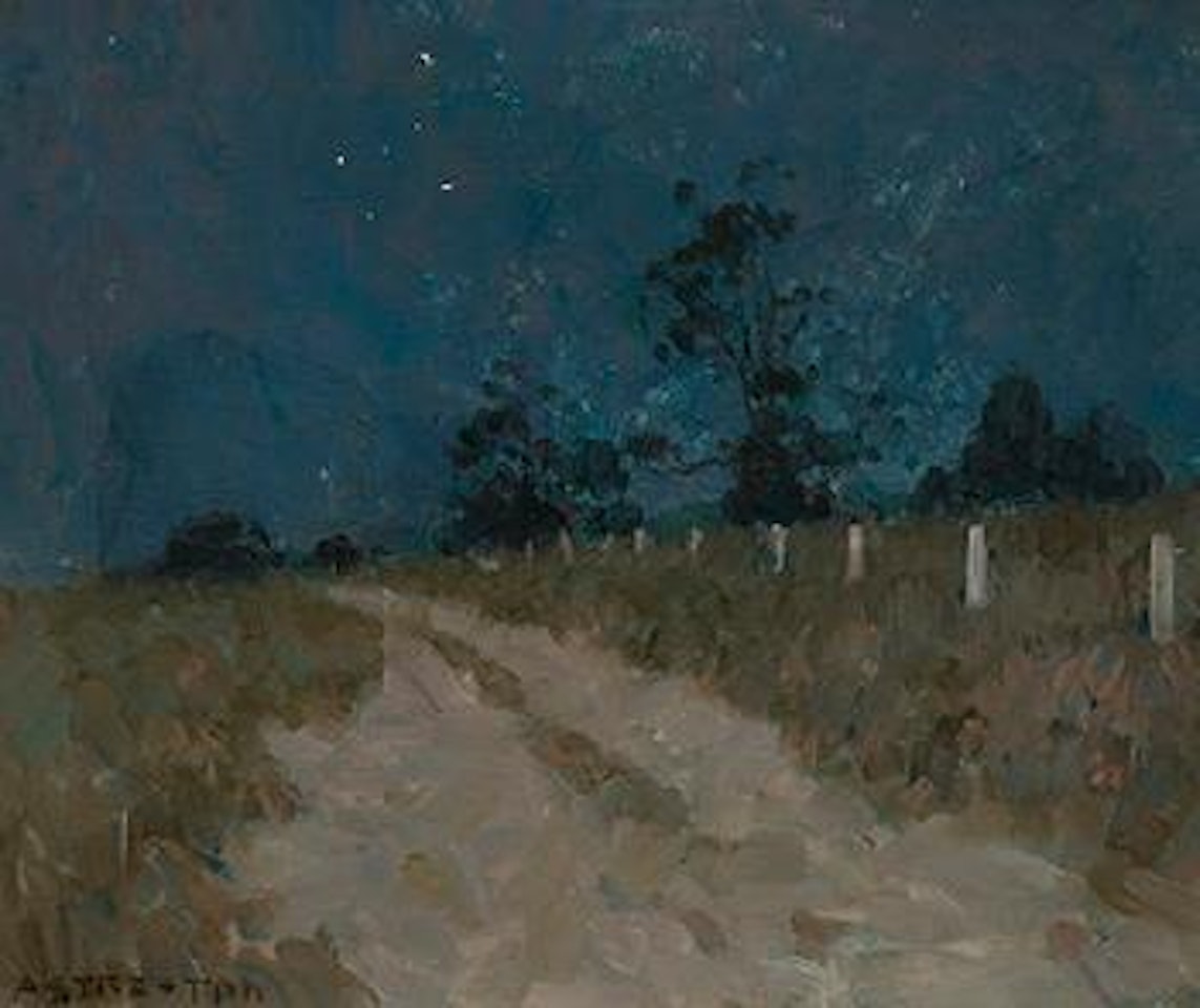 Moonlight Impression by Arthur Ernest Streeton