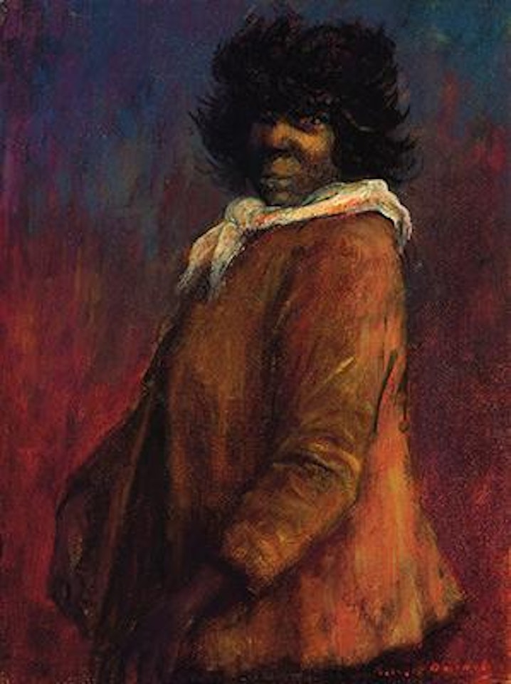 Portrait Of An Aboriginal Girl by George Russell Drysdale