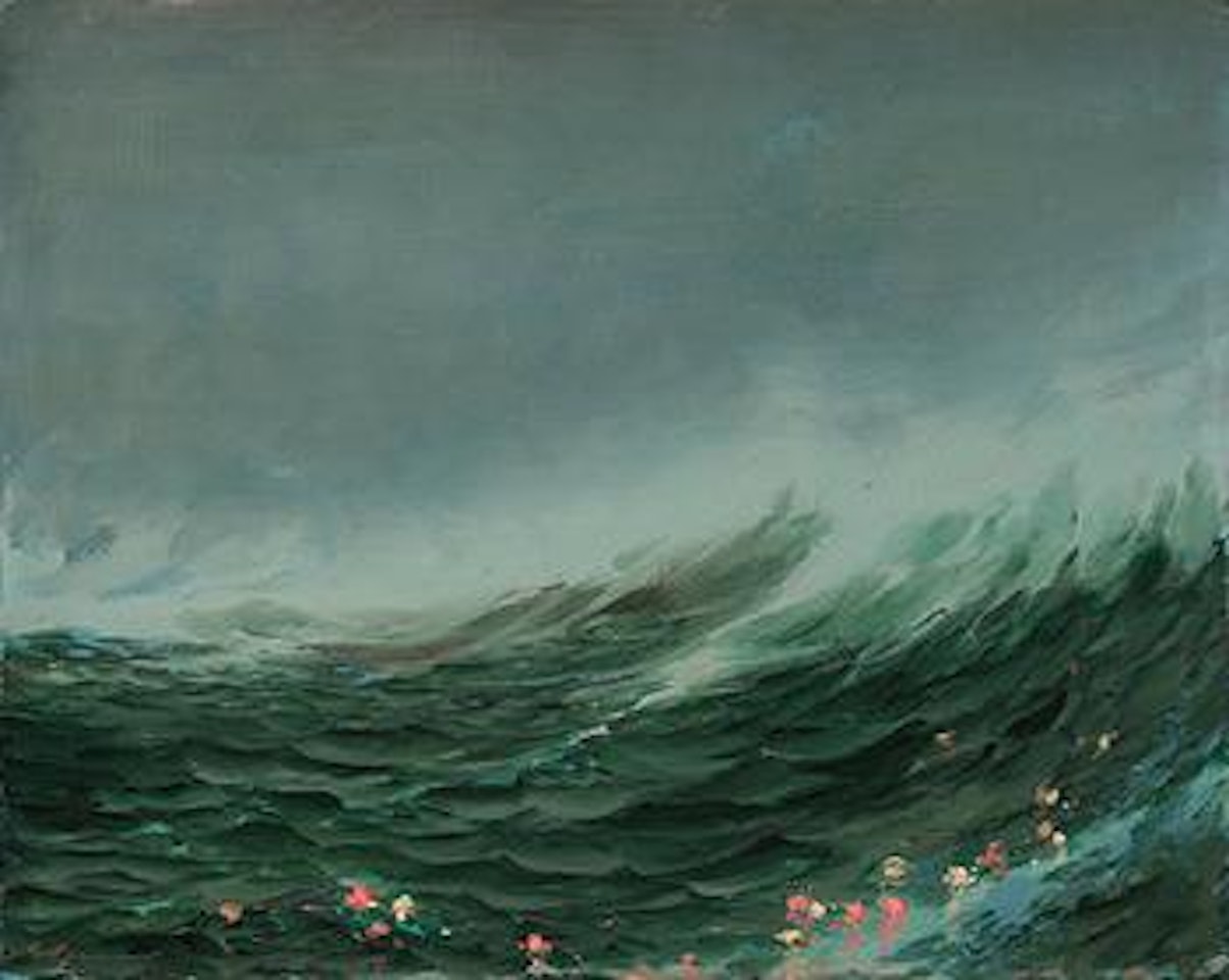 Wave And Garland III by Tim Storrier