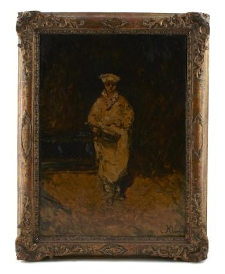 Le patissier by Adolphe Monticelli