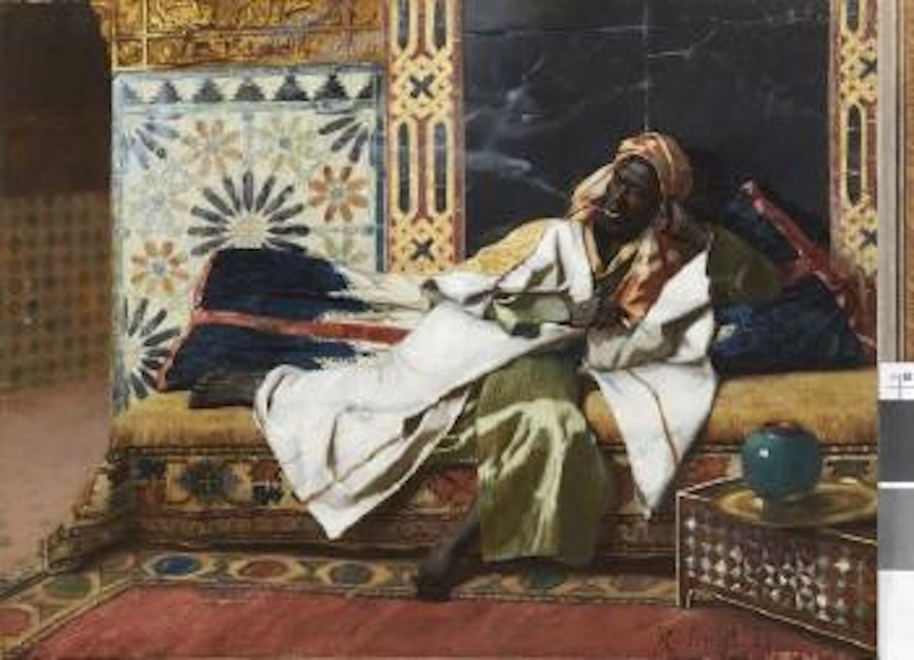 Le Fumeur by Rudolf Ernst