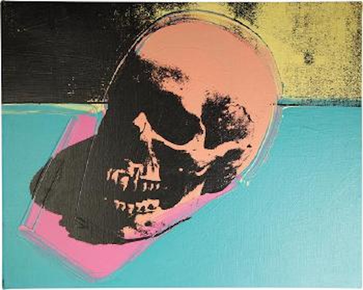 Skull by Andy Warhol