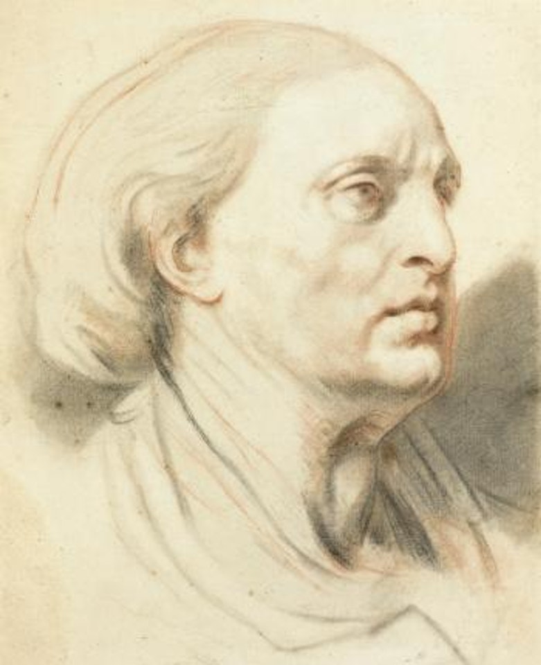 Study Of a Man's Head by Jean-Baptiste Greuze