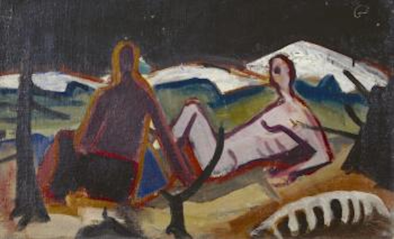 Die Flut by Karl Hofer