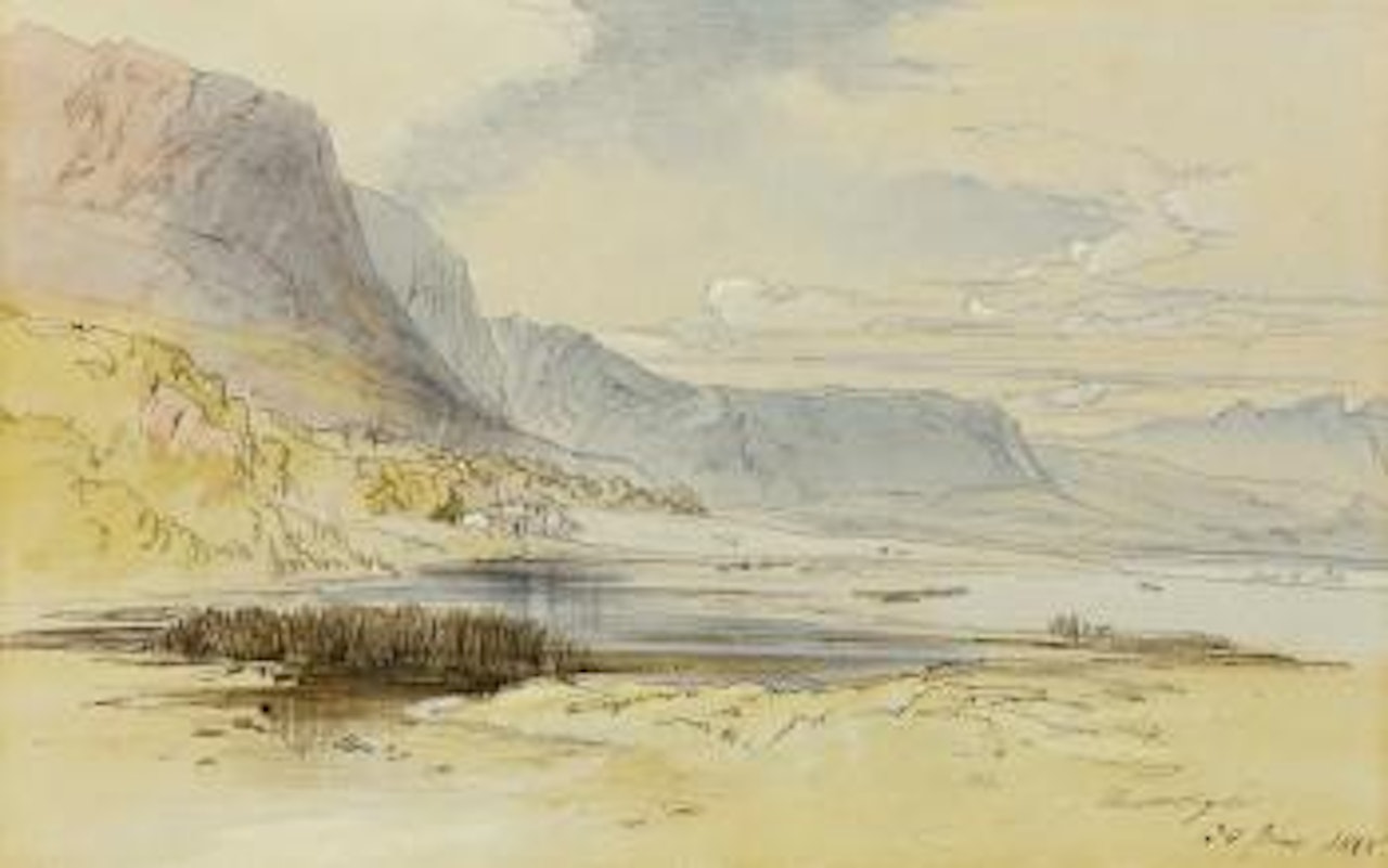 Thermopylae, Greece by Edward Lear
