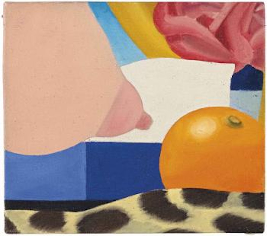 Bedroom painting study by Tom Wesselmann