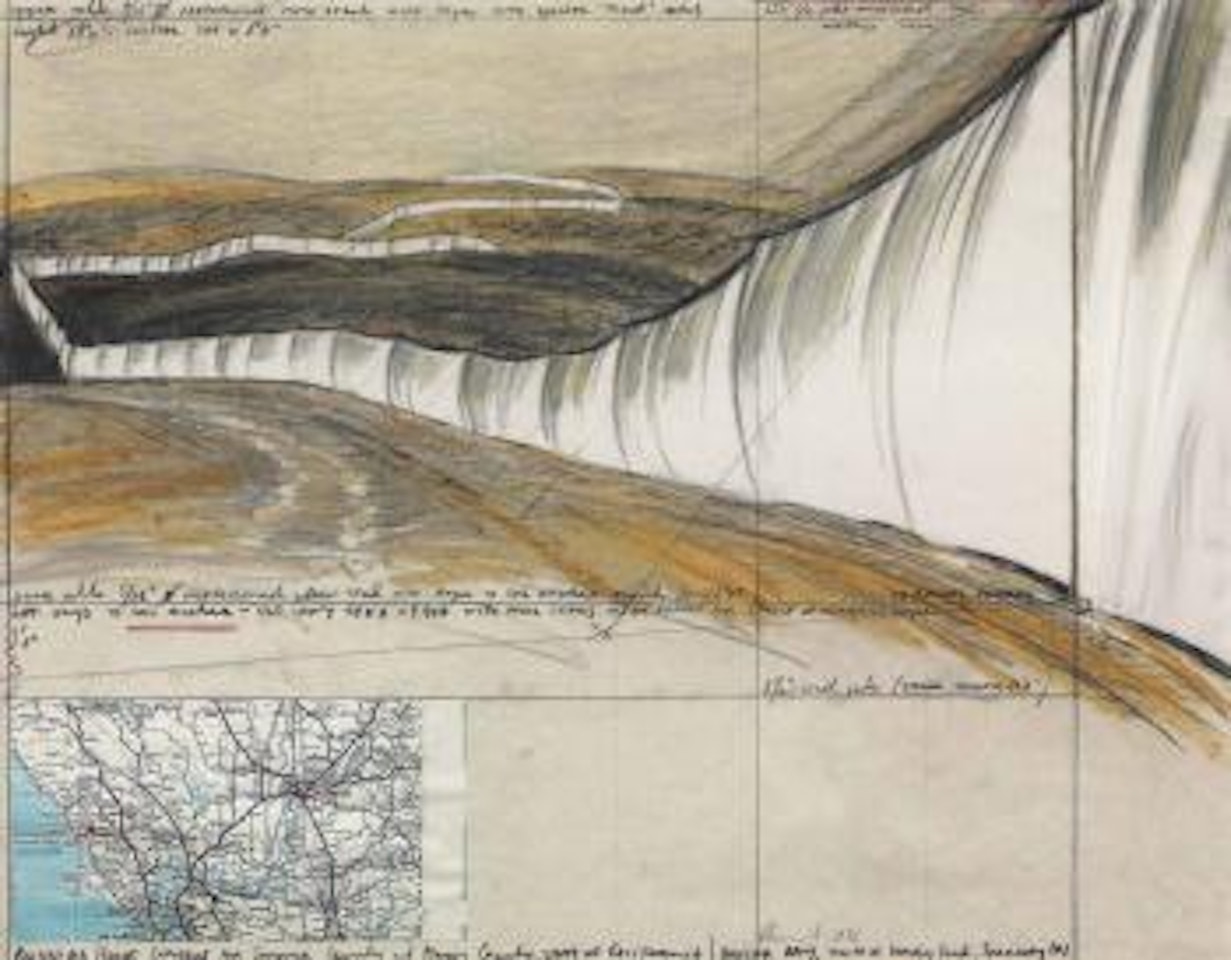 Running Fence (Project for Sonoma County and Marin County, State of California) by Christo