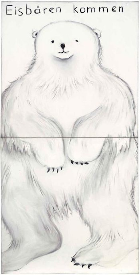 Eisbären Kommen (The Polar Bears Are Coming) by Jörg Immendorff