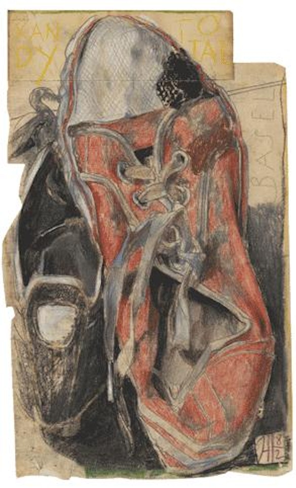 Xandy total by Horst Janssen