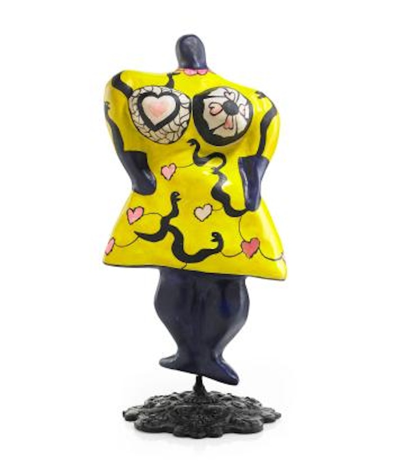 Nana à la robe jaune - Violette II by Niki de Saint Phalle
