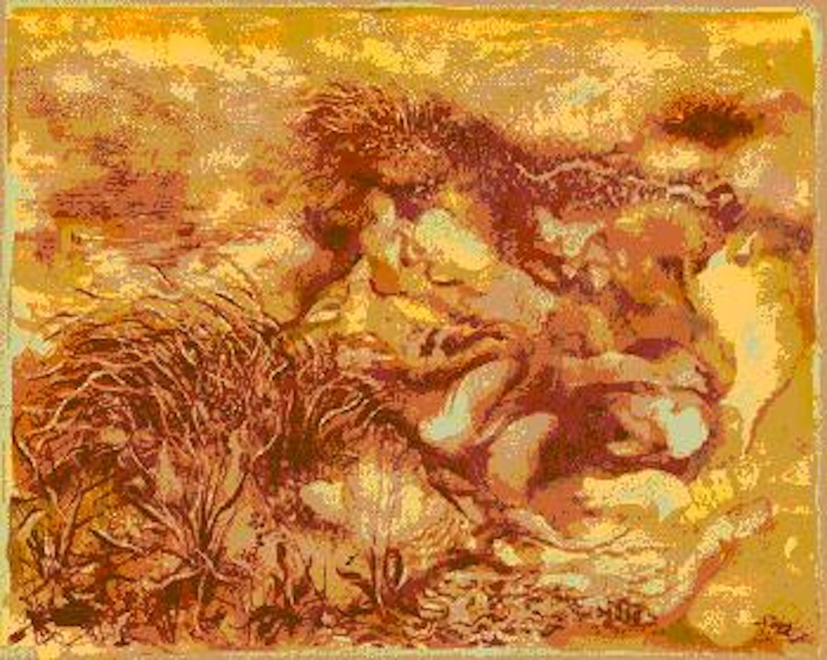 Dünen mit Bewuchs by George Grosz