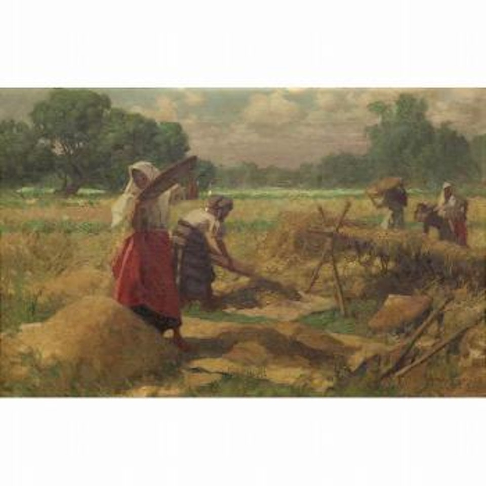 Harvest by Fernando Amorsolo