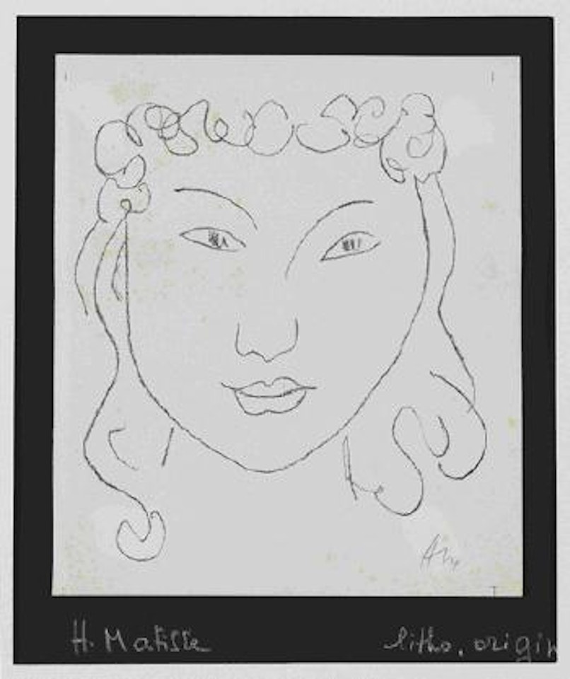 Tête de jeune Fille by Henri Matisse