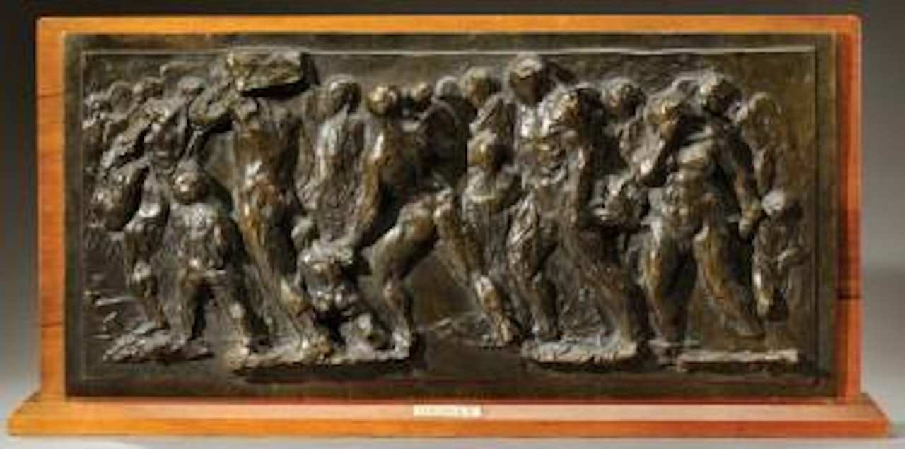 Les émigrants by Honoré Daumier