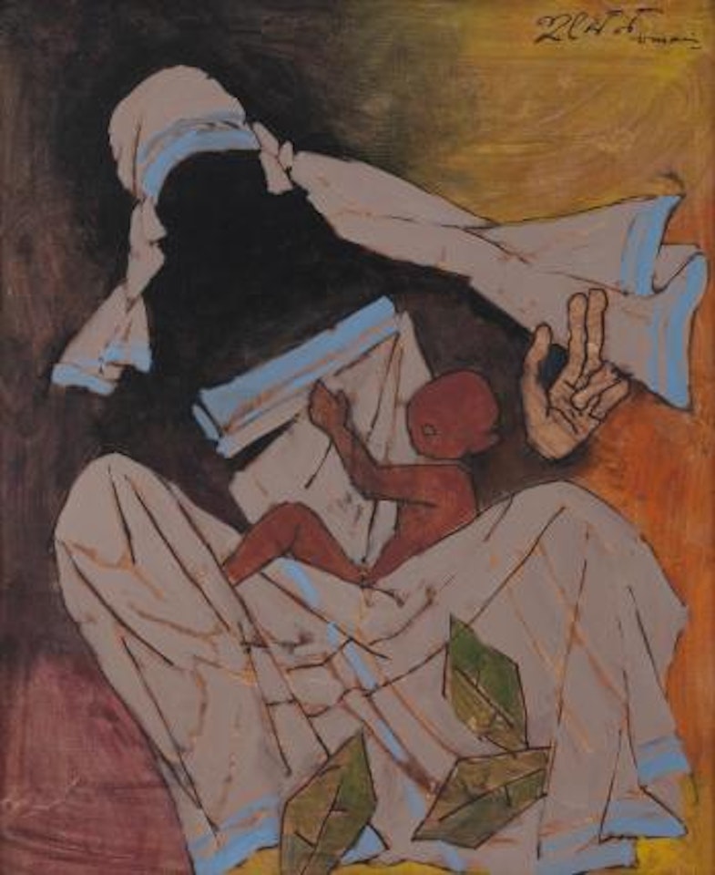 Untitled by M.F. Husain