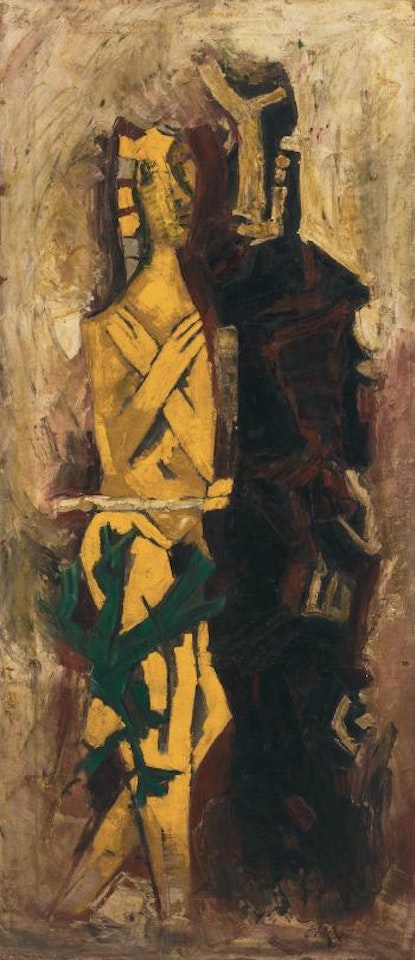 Abhisarika by M.F. Husain