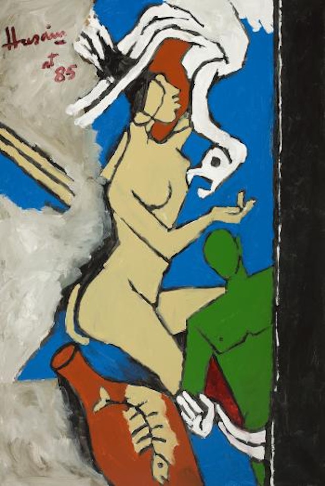 Untitled by M.F. Husain