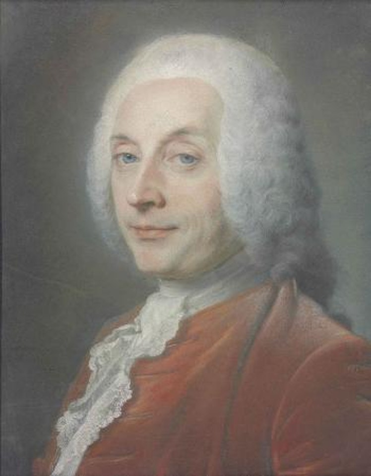 Portrait of François-Augustin de Paradis de Moncrif by Maurice Quentin de la Tour
